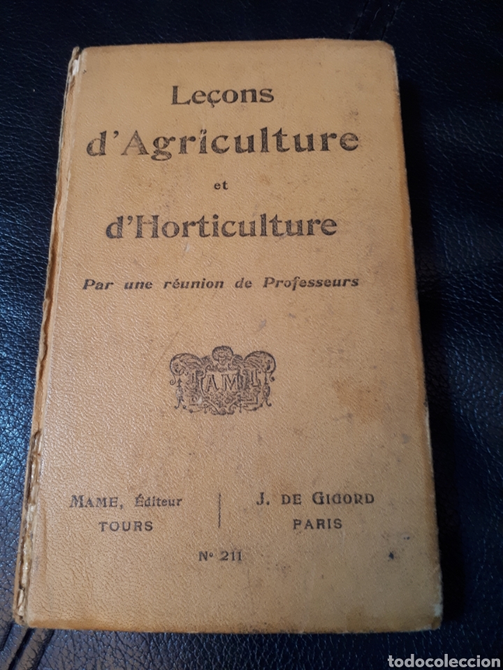 Libros antiguos: DAgriculture et DHorticulture - Foto 1