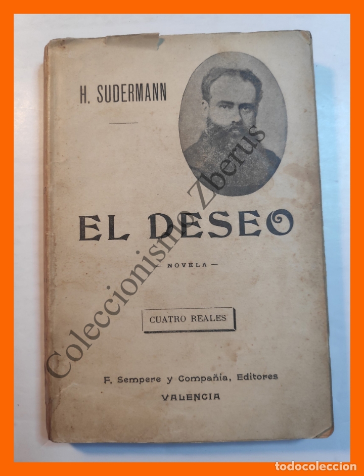 Libros antiguos: El Deseo - Hermann Sudermann - Foto 1