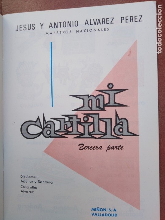 Libros antiguos: MI CARTILLA TERCERA PARTE DE ALVAREZ 1967 impecable estado - Foto 3 - 312229678