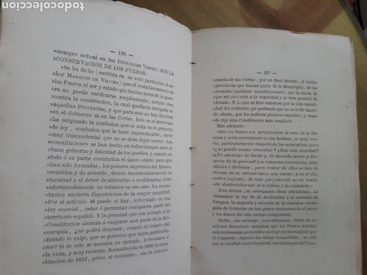 Libros antiguos: LIBERTADES VASCONGADAS - Foto 3