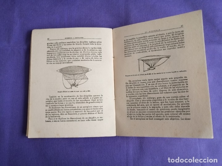 Libros antiguos: Dirigibles y aeroplanos - Foto 3