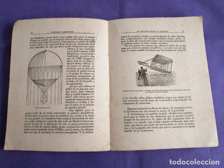 Libros antiguos: Dirigibles y aeroplanos - Foto 5