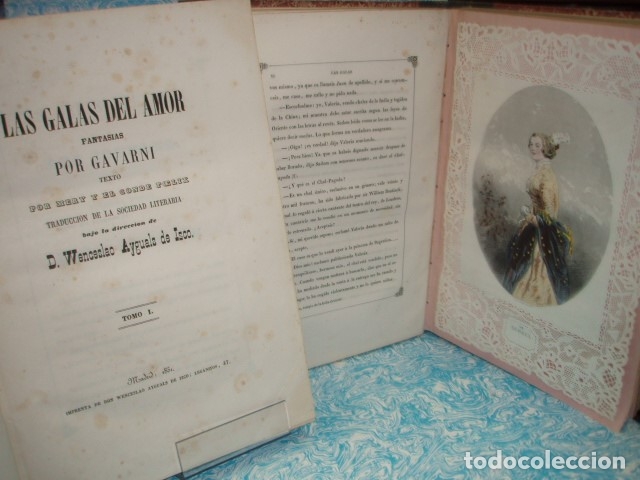 Libros antiguos: LAS GALAS DEL AMOR  1851 - Foto 1