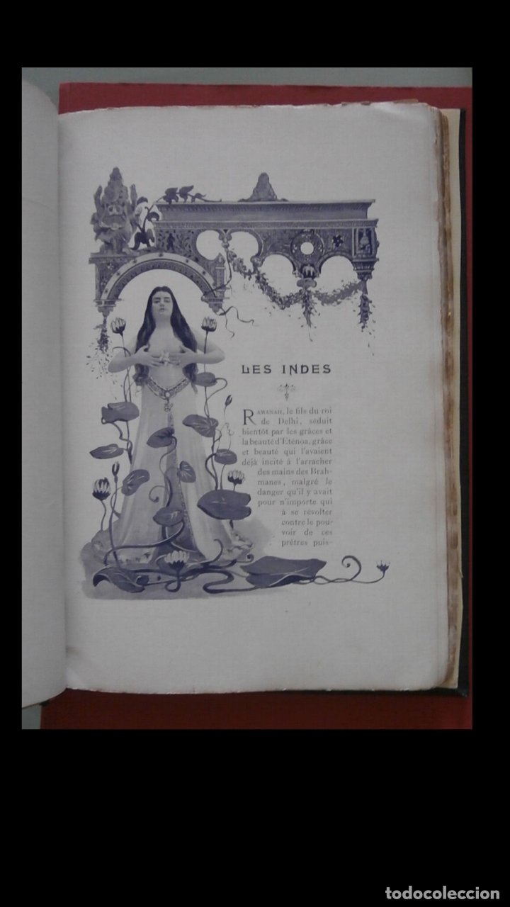 Libros antiguos: Le miroir de lamour. Les danses voluptueuses - Foto 2