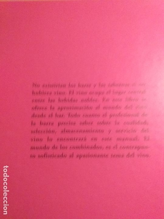 Libros antiguos: T&Eacute;CNICA Y GESTI&Oacute;N DEL BAR - Foto 8