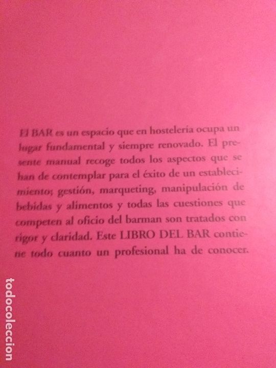 Libros antiguos: T&Eacute;CNICA Y GESTI&Oacute;N DEL BAR - Foto 11