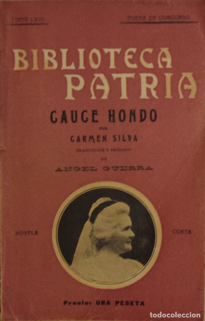 Libros antiguos: CAUCE HONDO - Carmen SILVA - Foto 1