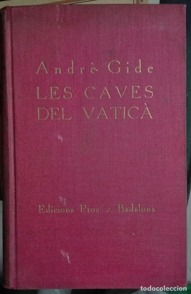 Libros antiguos: Andr&eacute; GIDE. Les caves del Vatic&agrave;. 1930 - Foto 1