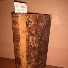 Libros antiguos: SAGE, A. R. LE - HISTORIA DE GIL BLAS DE SANTILLANA, PUBLICADA EN FRANCES POR ---. TRADUCIDA AL CAST. Lote 151831125