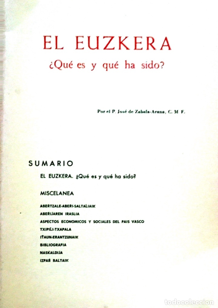 Libros antiguos: TRES LIBROS SOBRE EL EUSKERA - Foto 1