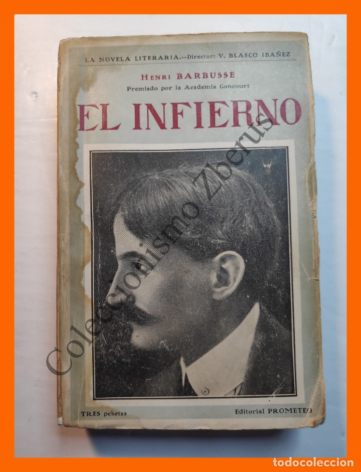 Libros antiguos: El Infierno - Henri Barbusse - Foto 1