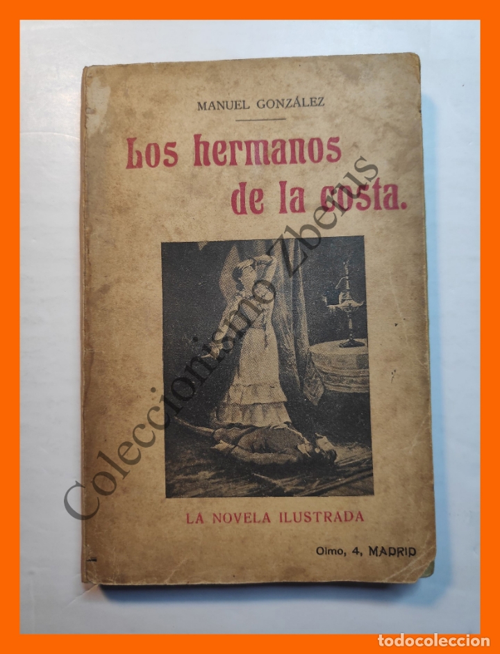 Libros antiguos: Los hermanos de la costa - Manuel Gonzalez - Foto 1