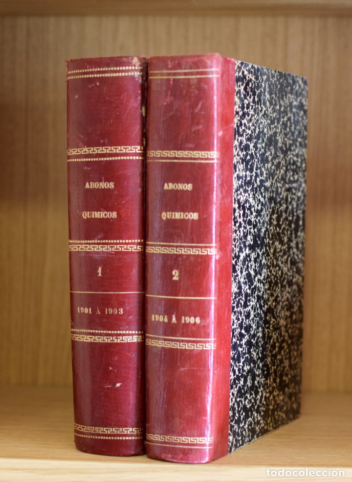 Old books: LOS ABONOS QU&Iacute;MICOS. BOLET&Iacute;N MENSUAL QUE LA CASA AMADEO CROS DE BARCELONA PUBLICA Y REPARTE...