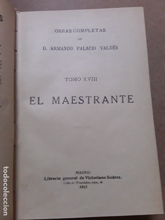 Libros antiguos: El maestrante,Armando palacio,1915 - Foto 3