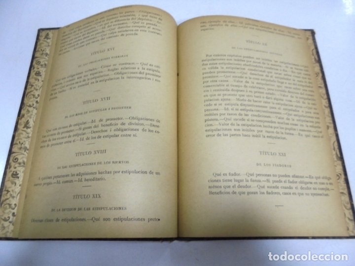 Libros antiguos: PROGRAMA DE DERECHO ROMANO. TITULOS RECOGIDOS EN 17 PAGINAS. VER - Foto 2