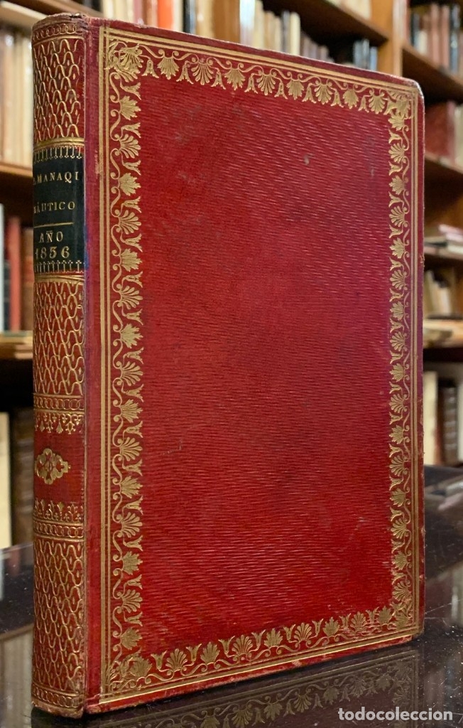 Old books: Almanaque Nautico y Efem&eacute;rides Astron&oacute;micas para el a&ntilde;o de 1836, calculadas de orden de S.M para el