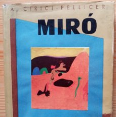 Libros antiguos: MIRÓ Y LA IMAGINACIÓN. A. CIRICI PELLICER. Lote 180401807
