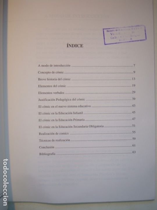 Libros antiguos: EL C&Oacute;MIC EN LA EXPRESI&Oacute;N PL&Aacute;STICA Y VISUAL - GERARDO PARRA ORTIZ - CEP ALMER&Iacute;A 1995 - Foto 6