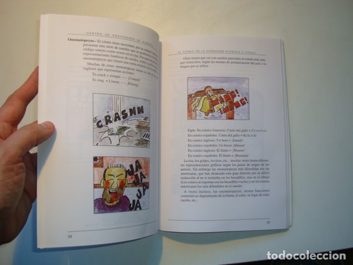 Libros antiguos: EL C&Oacute;MIC EN LA EXPRESI&Oacute;N PL&Aacute;STICA Y VISUAL - GERARDO PARRA ORTIZ - CEP ALMER&Iacute;A 1995 - Foto 8