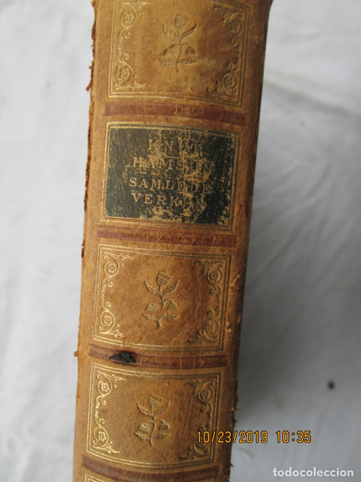 Libros antiguos: KNUT HAMSUN - SAMLEDE VERKER - VII BIND - 1916. - Foto 2