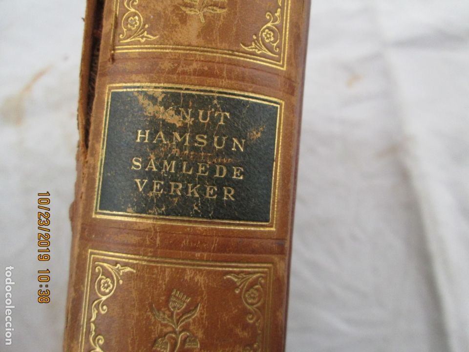 Libros antiguos: KNUT HAMSUN - SAMLEDE VERKER - I BIND - 1916. - Foto 2