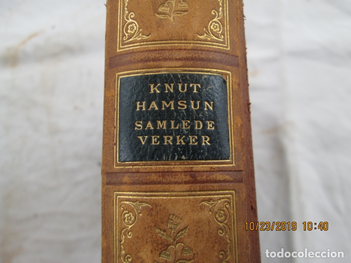Libros antiguos: KNUT HAMSUN - SAMLEDE VERKER - II BIND - 1916. - Foto 2