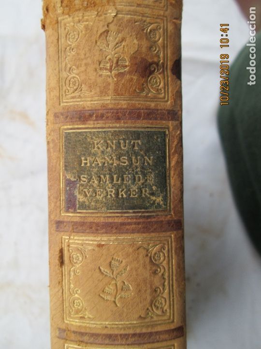 Libros antiguos: KNUT HAMSUN - SAMLEDE VERKER - V BIND - 1916. - Foto 3