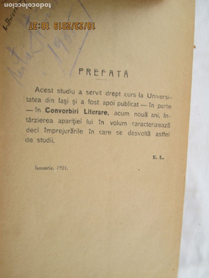 Libros antiguos: GHEORGHE ASACHI - E. LOVINESCU - BUCURESTI 1921. - Foto 3