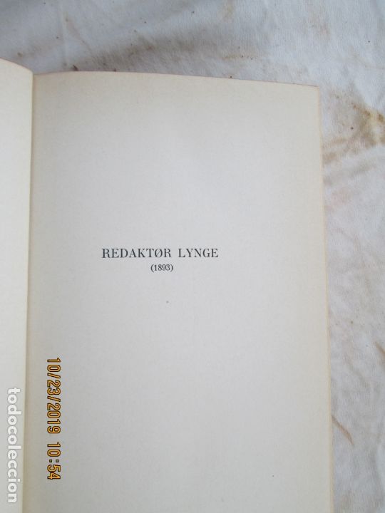Libros antiguos: KNUT HAMSUN - SAMLEDE VERKER - IV BIND - 1916. - Foto 2