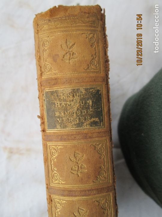 Libros antiguos: KNUT HAMSUN - SAMLEDE VERKER - IV BIND - 1916. - Foto 3