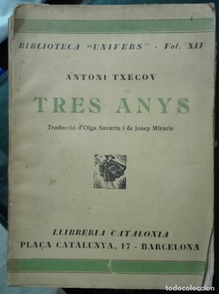 Libros antiguos: TXECOV. Tres anys. c. 1930 - Foto 1