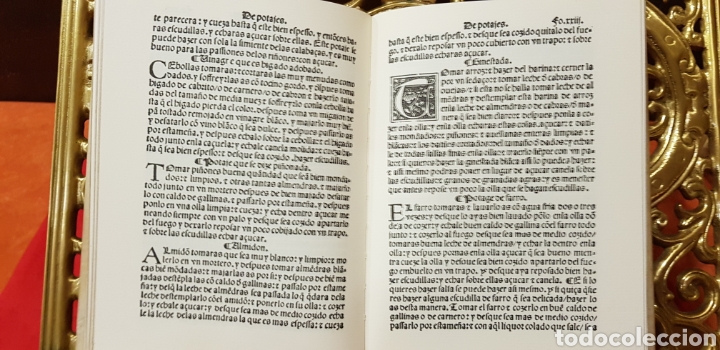 Libros antiguos: LIBRO DE GUISADOS DE RUPERTO DE NOLA ,facsimil. - Foto 3