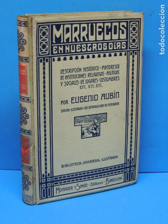 Libros antiguos: MARRUECOS EN NUESTROS DIAS.- EUGENIO AUB&Iacute;N - Foto 1