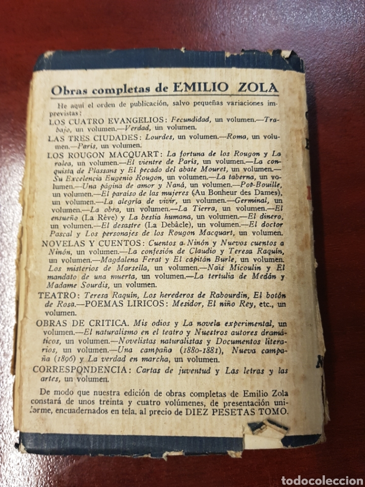 Libros antiguos: Lourdes - Emilio Zola - 1934 - Foto 3
