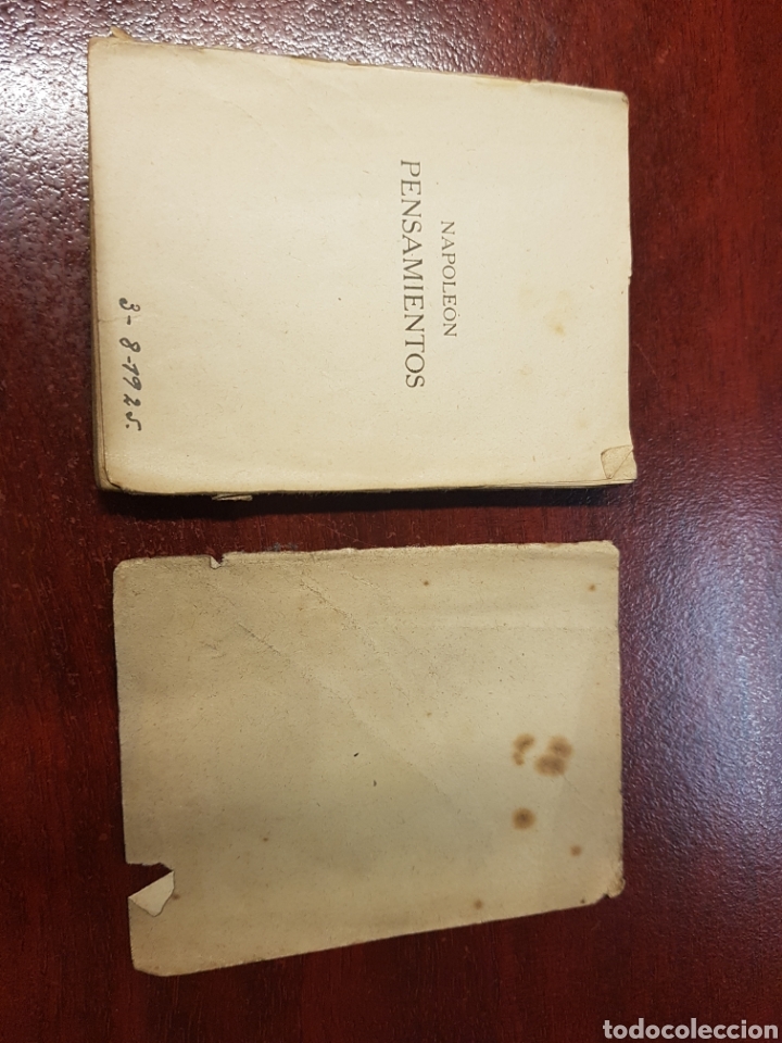 Libros antiguos: Napole&oacute;n Pensamientos - Honore de Balzac - E. SANZ - Foto 1