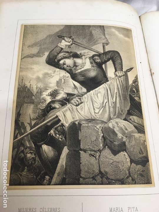 Libri antichi: Mugeres c&eacute;lebres de Espa&ntilde;a y Portugal Libro II