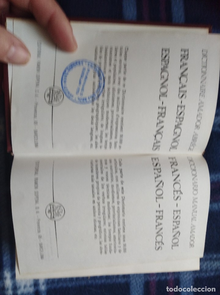 Libros antiguos: Libro. - diccionario franc&eacute;s, espa&ntilde;ol 1967 - Foto 3