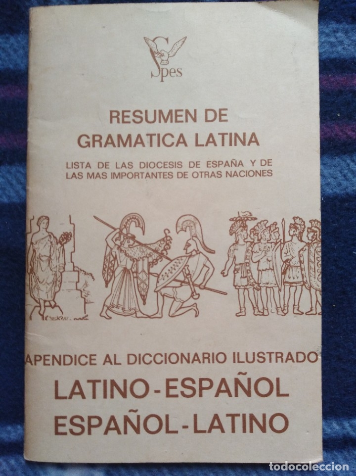 Libros antiguos: Resumen de gram&aacute;tica latina - Foto 1
