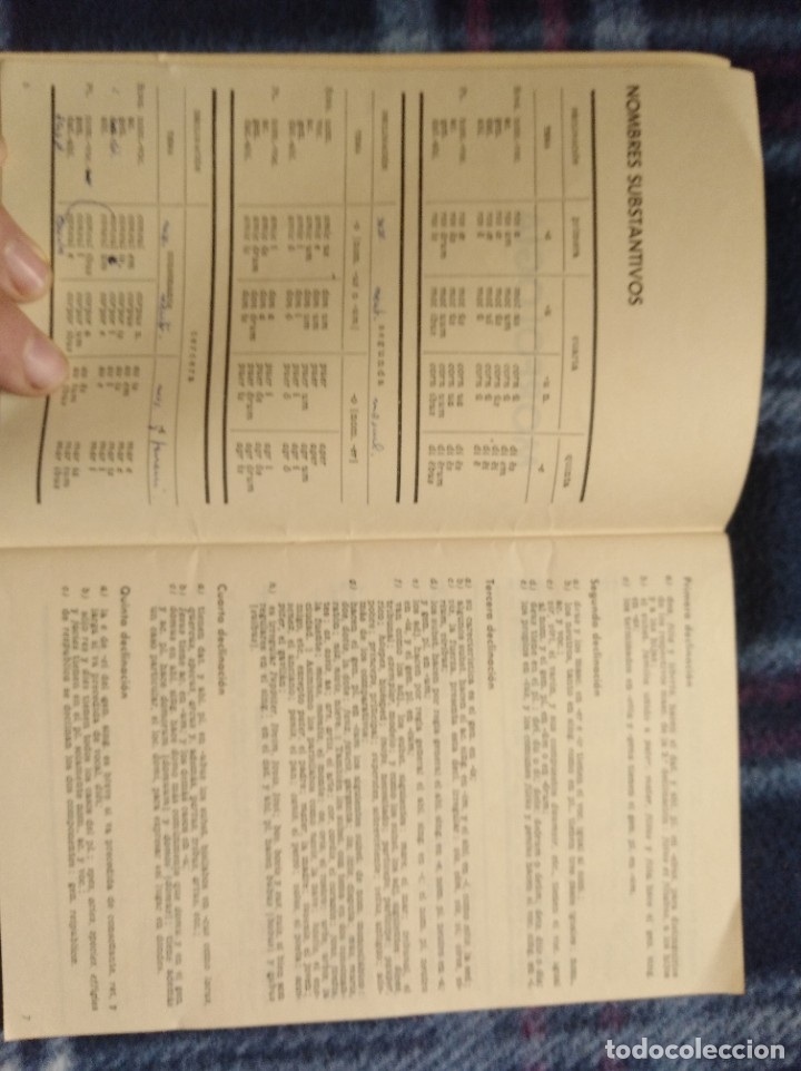 Libros antiguos: Resumen de gram&aacute;tica latina - Foto 2