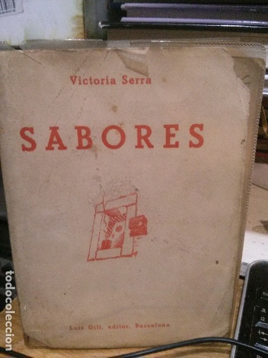 Libros antiguos: sabores, victoria serra. - Foto 1