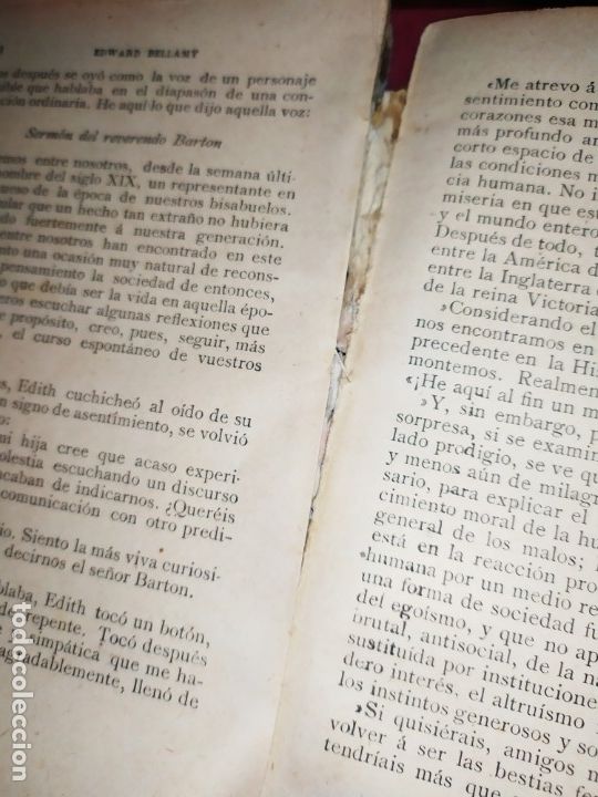 Libros antiguos: LA NOVELA ILUSTRADA EL A&Ntilde;O 2000 EDUARDO BELLAMY 1920? - Foto 6