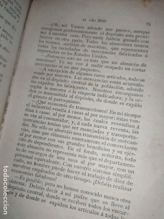 Libros antiguos: LA NOVELA ILUSTRADA EL A&Ntilde;O 2000 EDUARDO BELLAMY 1920? - Foto 16