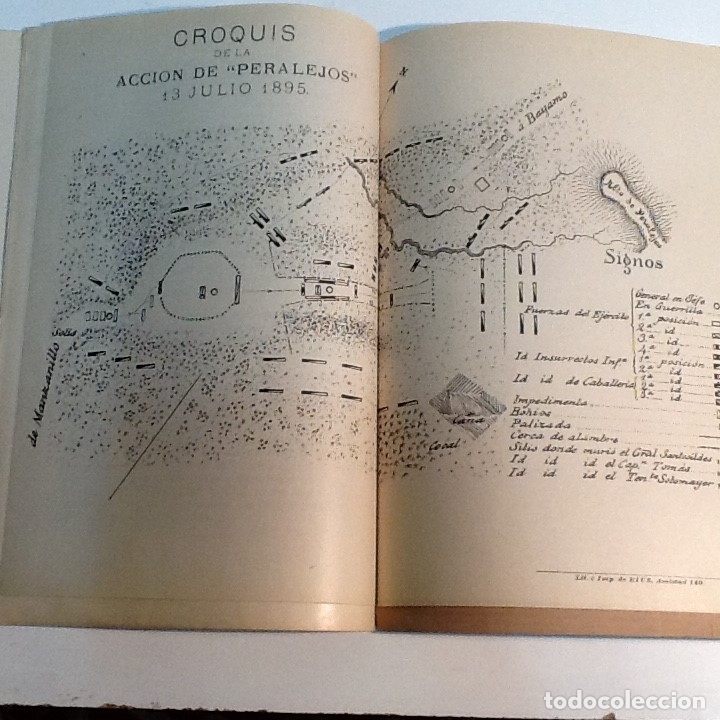 Libros antiguos: SEVERO GOMEZ NU&Ntilde;EZ ... LA ACCION DE PERALEJO ... 1895 - Foto 3