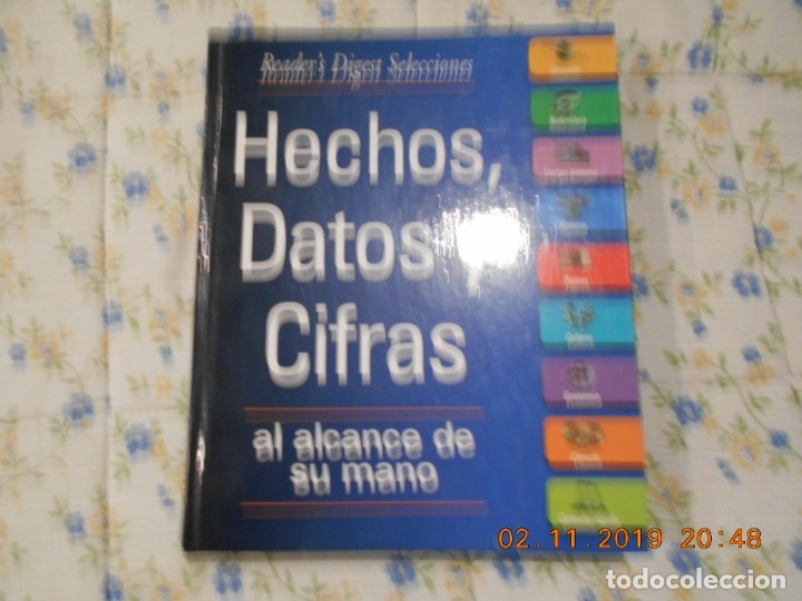 Libros antiguos: HECHOS,DATOS Y CIFRAS-READER&acute;S DIGEST- - Foto 1