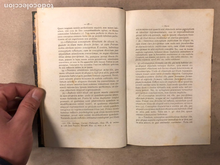 Libros antiguos: INSTITUTIONES PHILOSOPHIÆ SCHOLASTICÆ. P. JOSEPHO MENDIVE. 6 LIBROS EN 3 TOMOS. 1886/87/88 - Foto 14 - 182236205