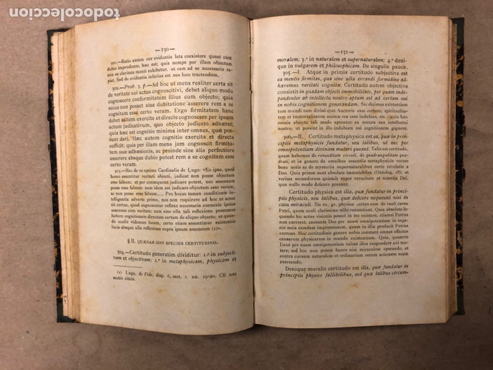 Libros antiguos: INSTITUTIONES PHILOSOPHIÆ SCHOLASTICÆ. P. JOSEPHO MENDIVE. 6 LIBROS EN 3 TOMOS. 1886/87/88 - Foto 15 - 182236205
