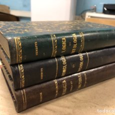 Libros antiguos: INSTITUTIONES PHILOSOPHIÆ SCHOLASTICÆ. P. JOSEPHO MENDIVE. 6 LIBROS EN 3 TOMOS. 1886/87/88