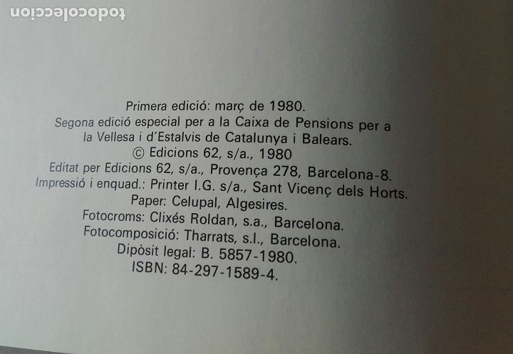 Libros antiguos: QUE ES CATALUNYA, EN CATAL&Agrave; - Foto 3