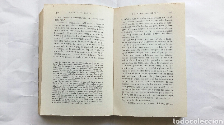 Libros antiguos: El Alma de Espa&ntilde;a. Havelock Ellis. - Foto 5