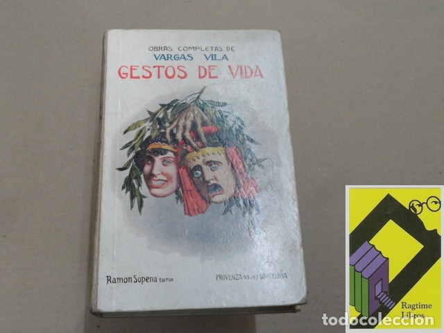 Libros antiguos: VARGAS VILA, J.M.: Gestos de vida - Foto 1
